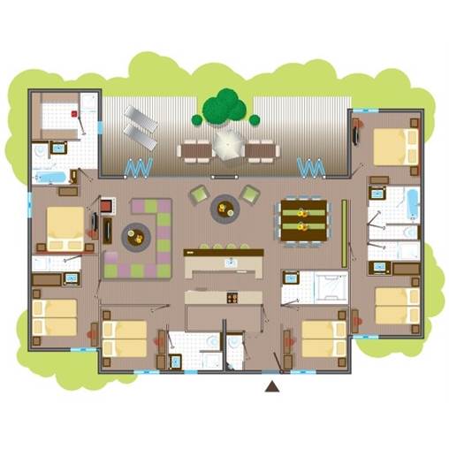 VIP cottage TF962 at Les Trois Forêts